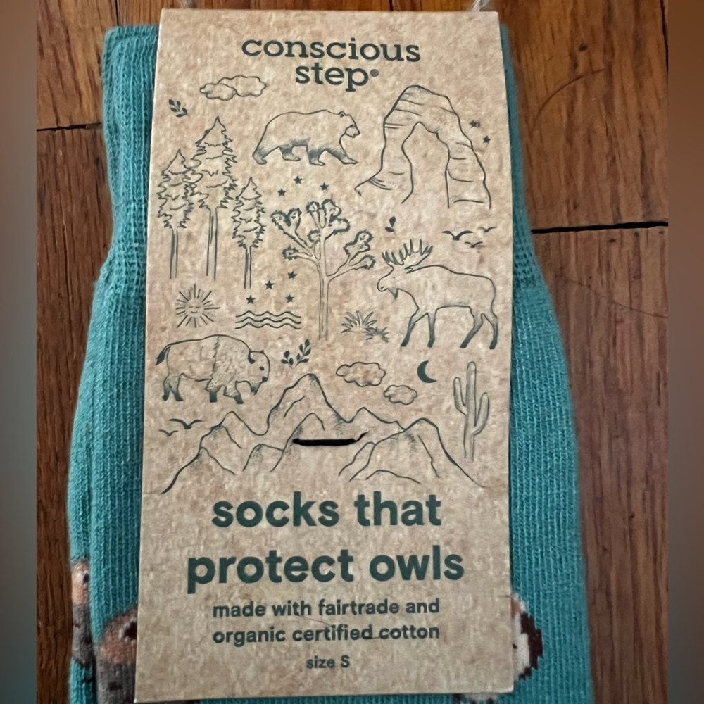 Socks That Protect Owls by Conscious Step - Picture 5 of 5